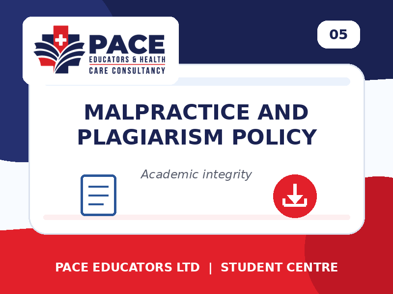 Malpractice and Plagiarism Policy